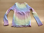 Langarmshirt 116 Pastellfarben (gelb, pink, lilafarbend, blau)
