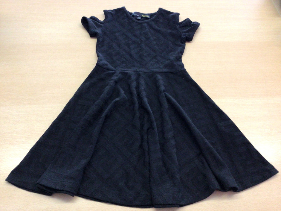 Fendi Kleid 116 Schwarz