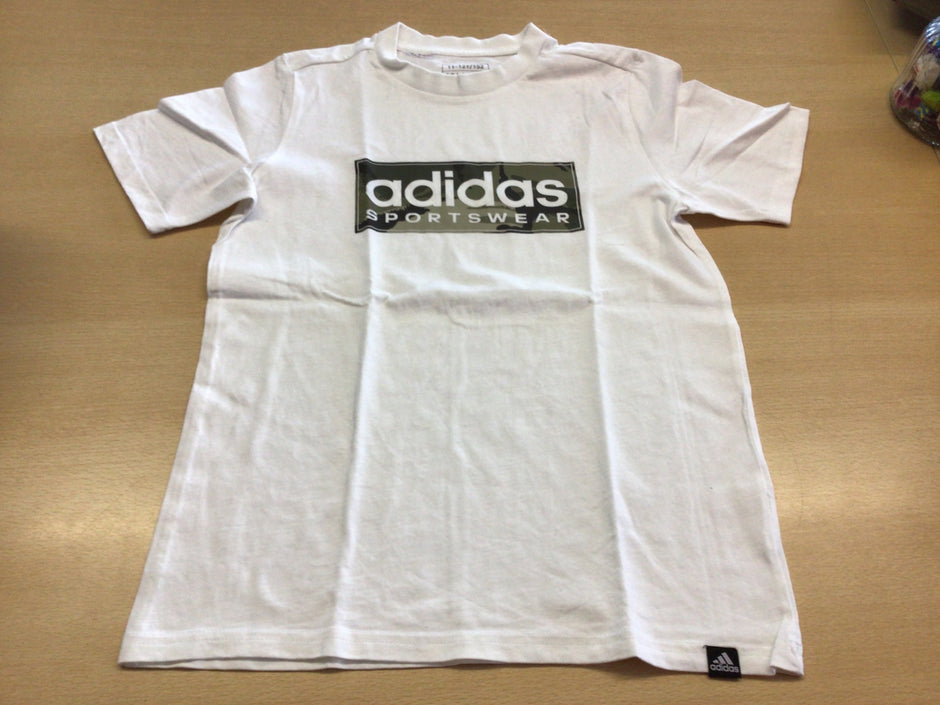 adidas T-Shirt 152 Weiß