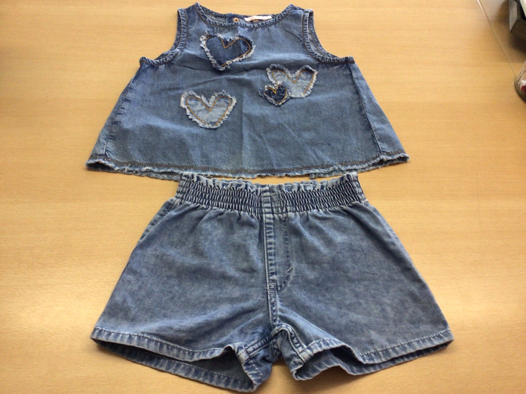Sommer-2-Teiler 122/128 Blau