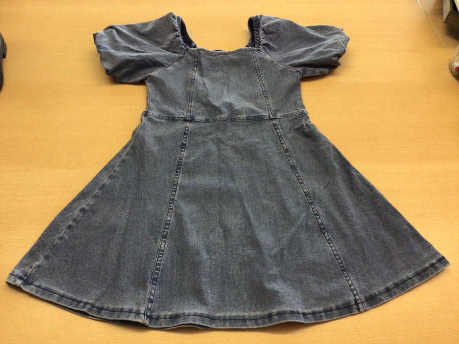 Keine Marke sichtbar Sommer-Kinderkleid 122/128 Blau