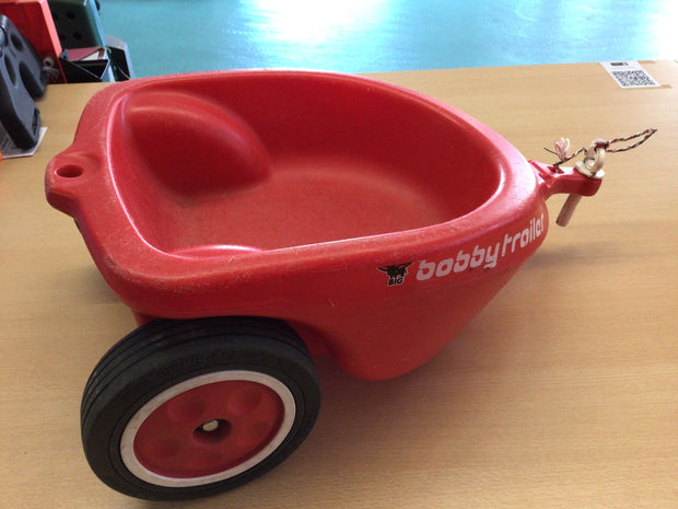Big Bobbycar-Anhänger Rot