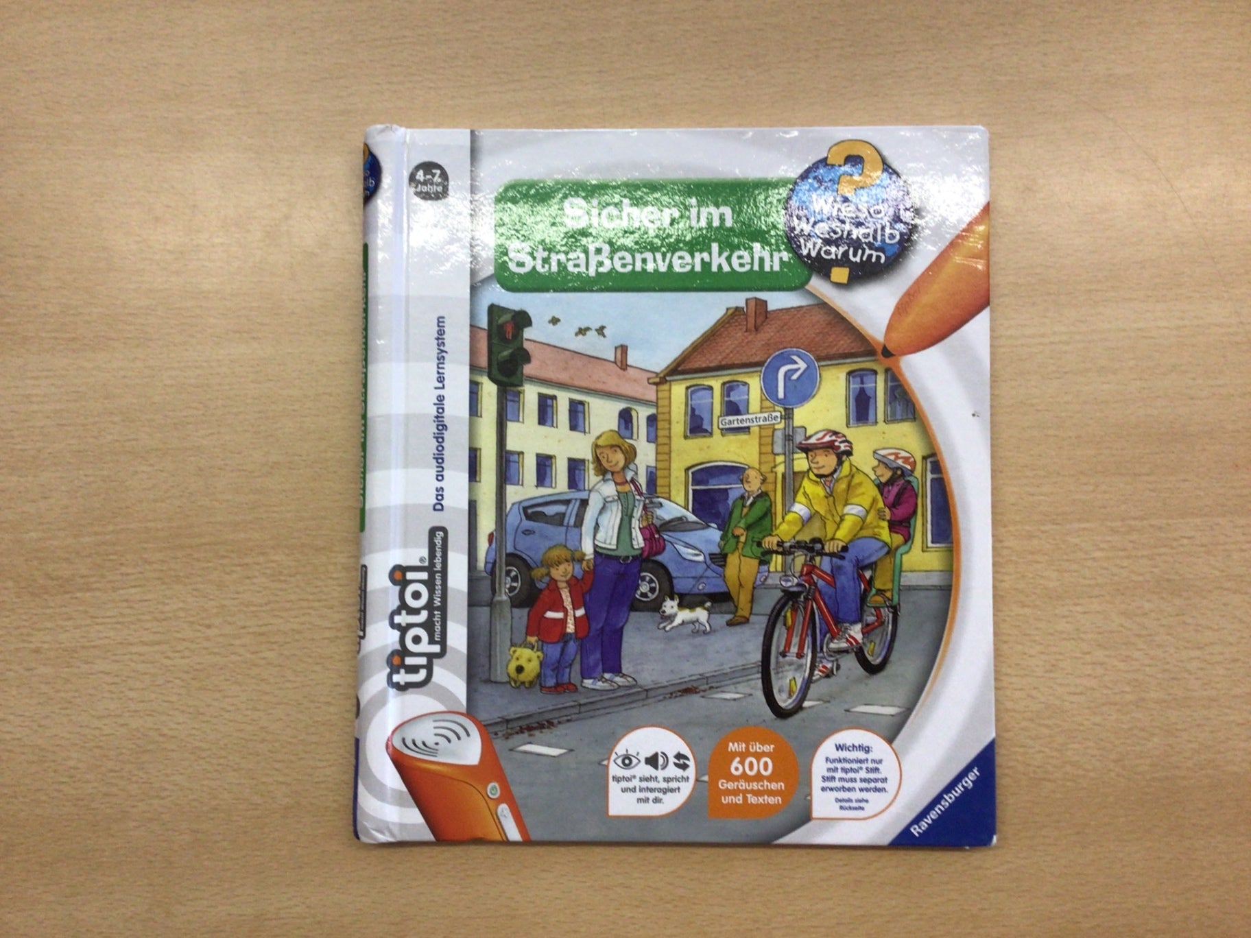 Ravensburger Buch tiptoi Sicher im Strassenverkehr Bunt