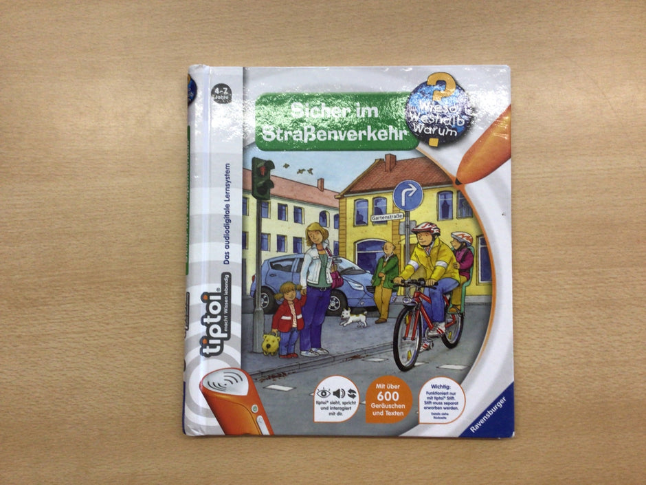 Ravensburger Buch tiptoi Sicher im Strassenverkehr Bunt