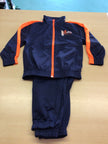  Trainer 122 Dunkelblau und Orange