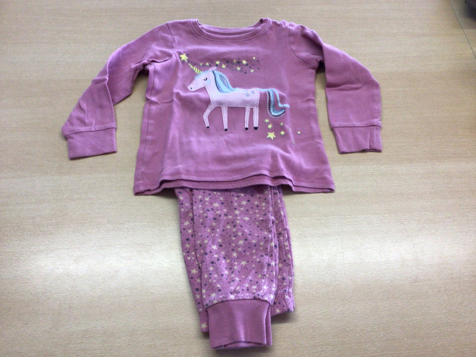 Kinderpyjama 104 Lila