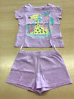 kurzes Pyjama 110 Lila/pastellviolett