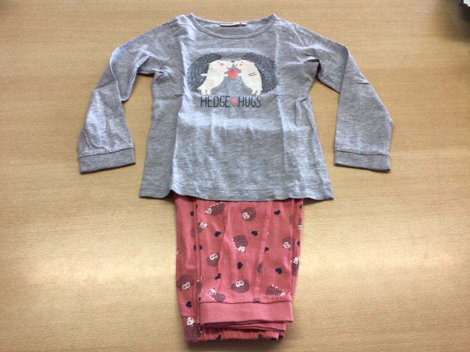 Pyjama 116 Grau