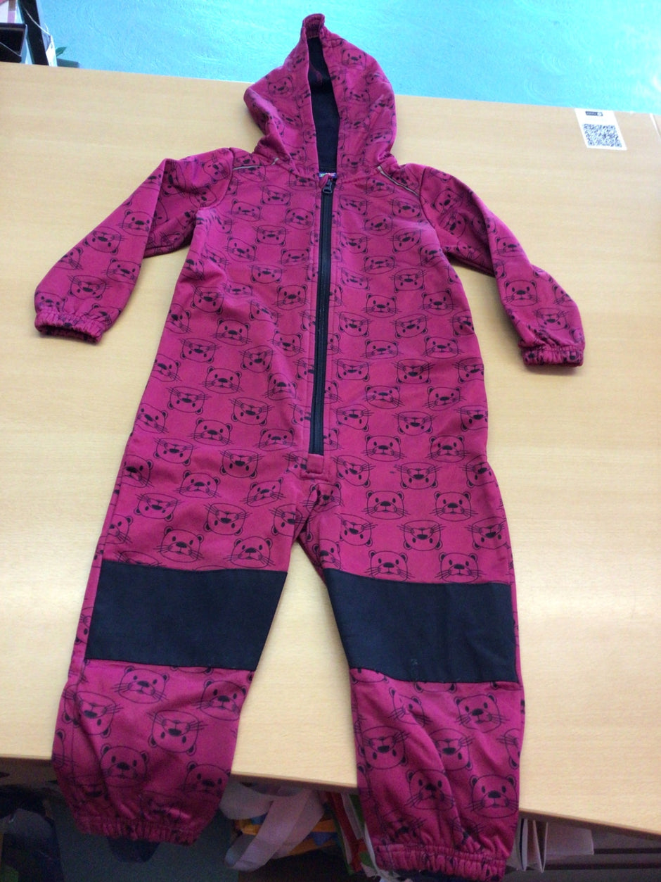  Softshell-Anzug 98/104 Pink