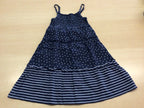 Kleid 110/116 Dunkelblau