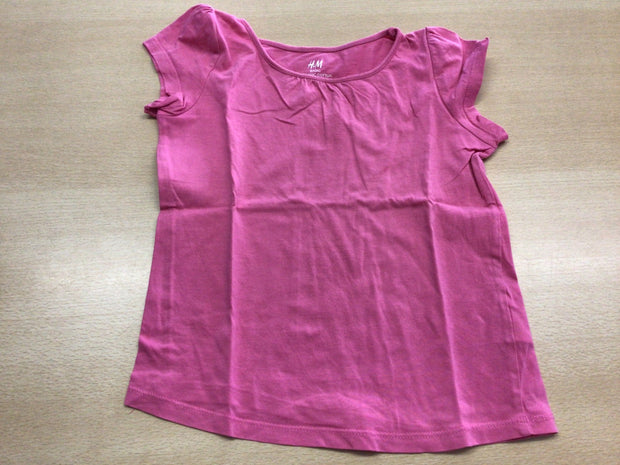 H&M T-Shirt 110/116 Pink