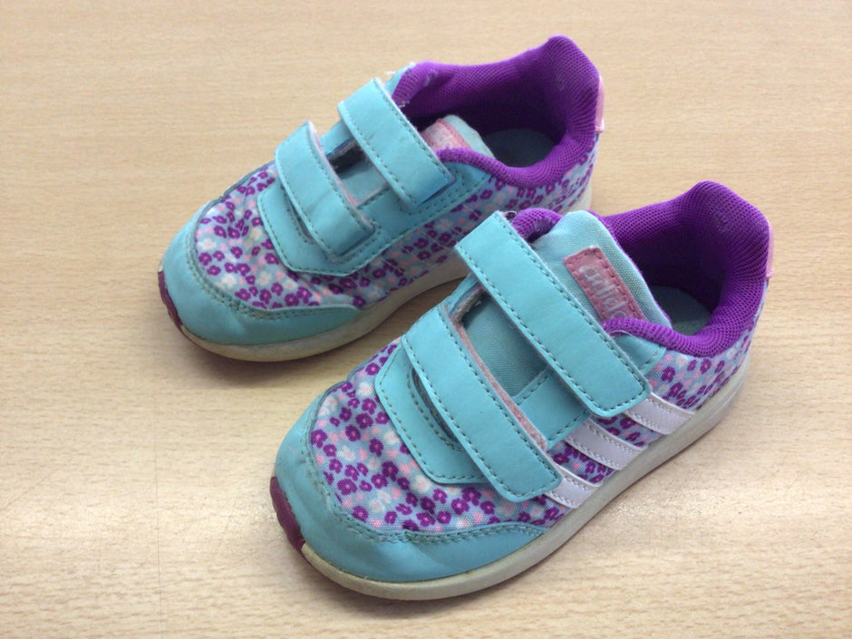 Adidas Sneaker 24 Lila, Hellblau, Weiß