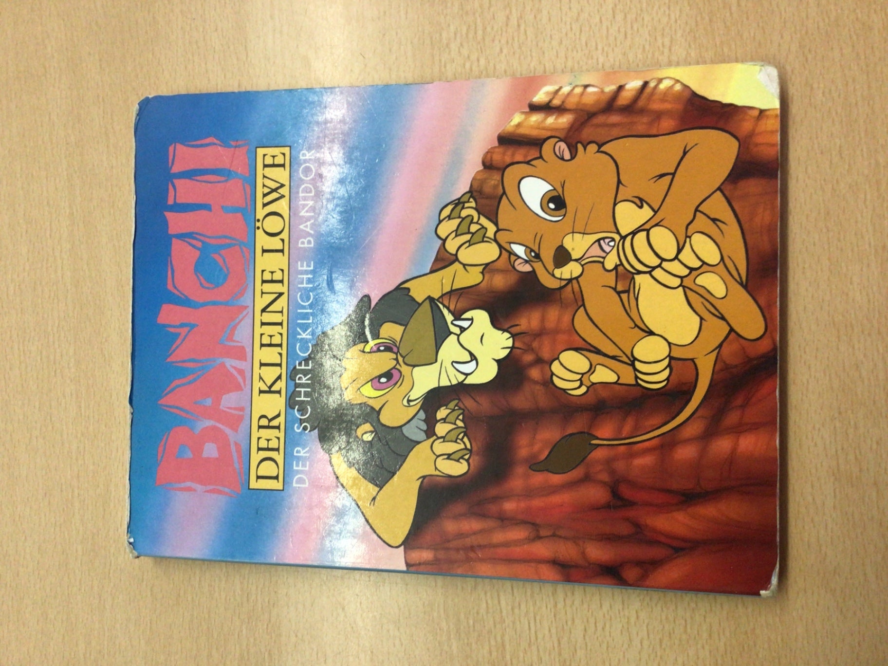 Buch Banchi der kleine Löwe Bunt