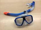 Nicht spezifiziert Taucherbrille Blau, Transparent, Orange