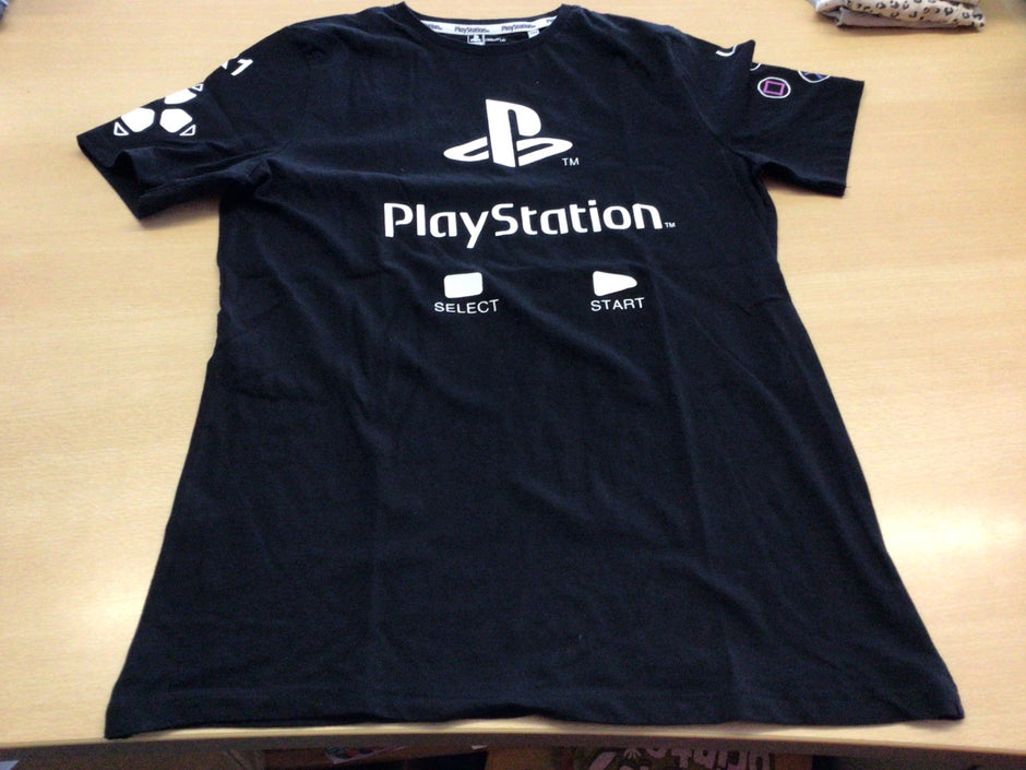 PlayStation T-Shirt 170/176 Schwarz