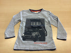 Kids Langarmshirt 98/104 Grau