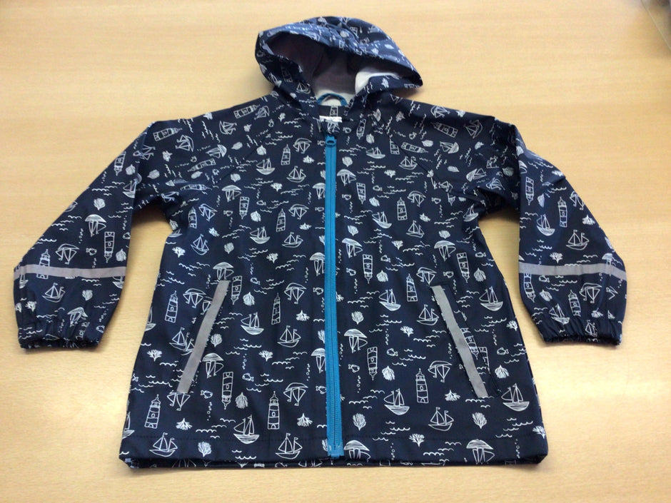  Regenjacke 98/104 Blau