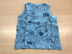 Nickelodeon Ärmelloses Shirt 104 Blau
