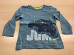 Langarmshirt 98/104 Grau