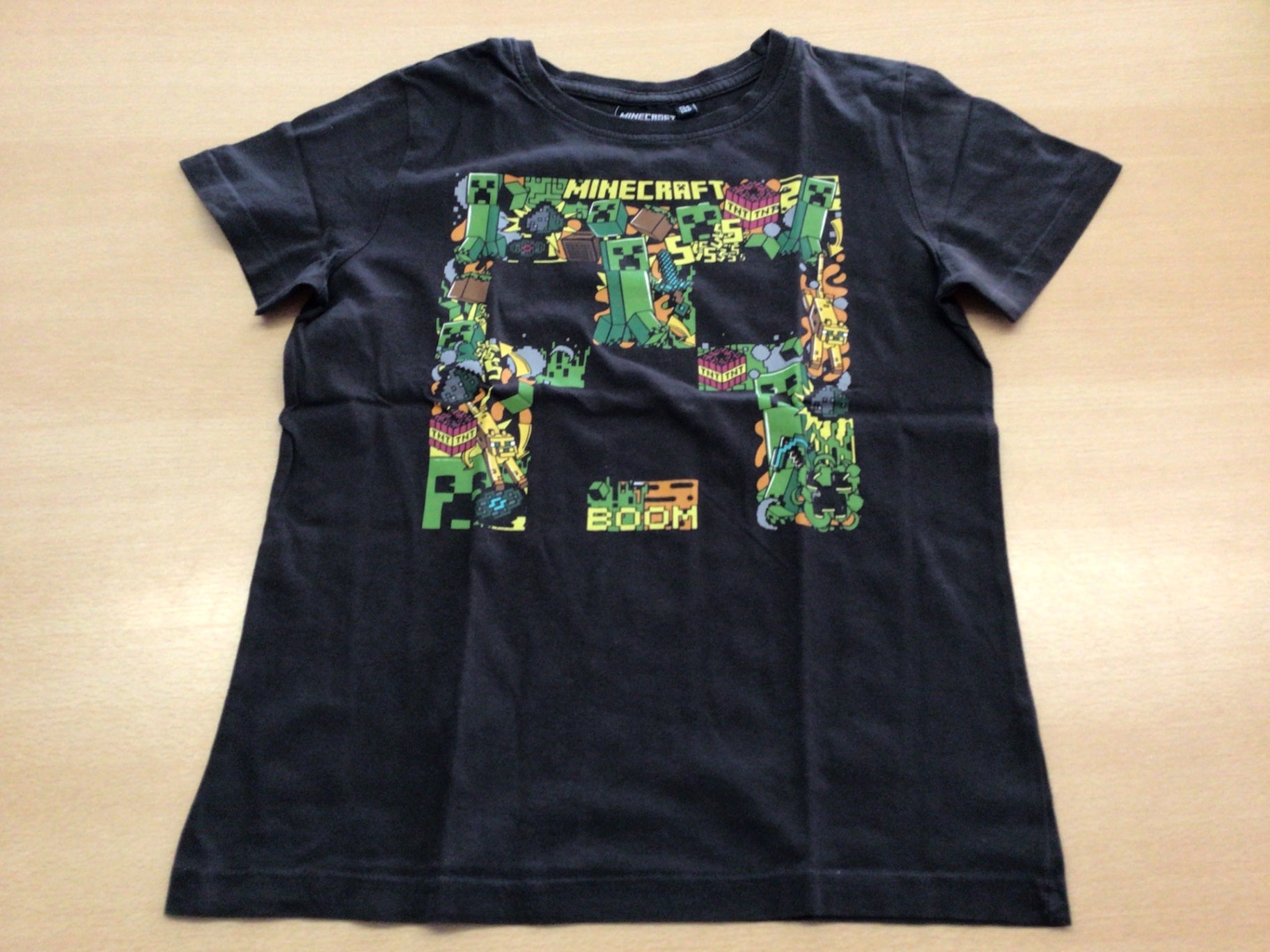  T-Shirt 134/140 Schwarz