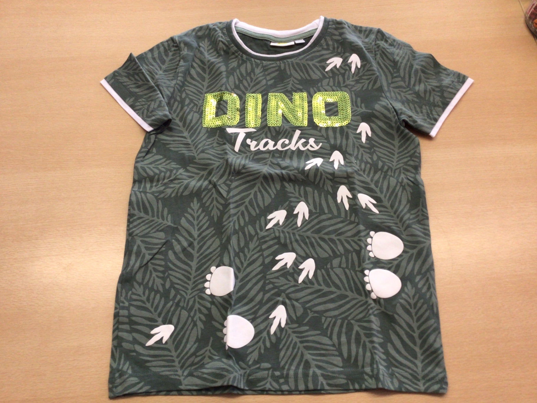  T-Shirt 134/140 Dunkelgrün