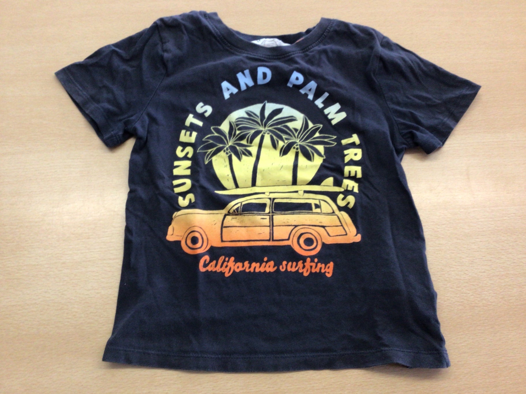 T-Shirt 110/116 Dunkelblau