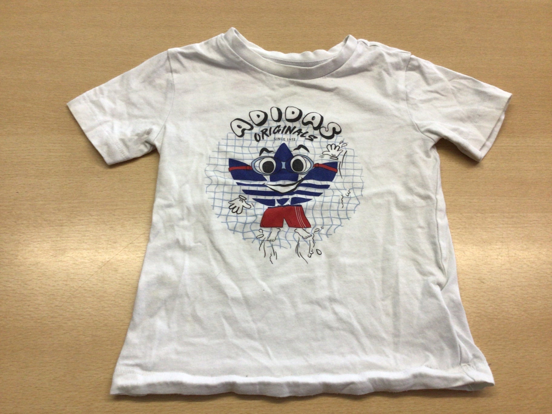 Adidas T-Shirt 92 Weiß