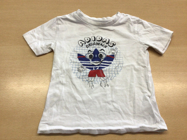 Adidas T-Shirt 92 Weiß
