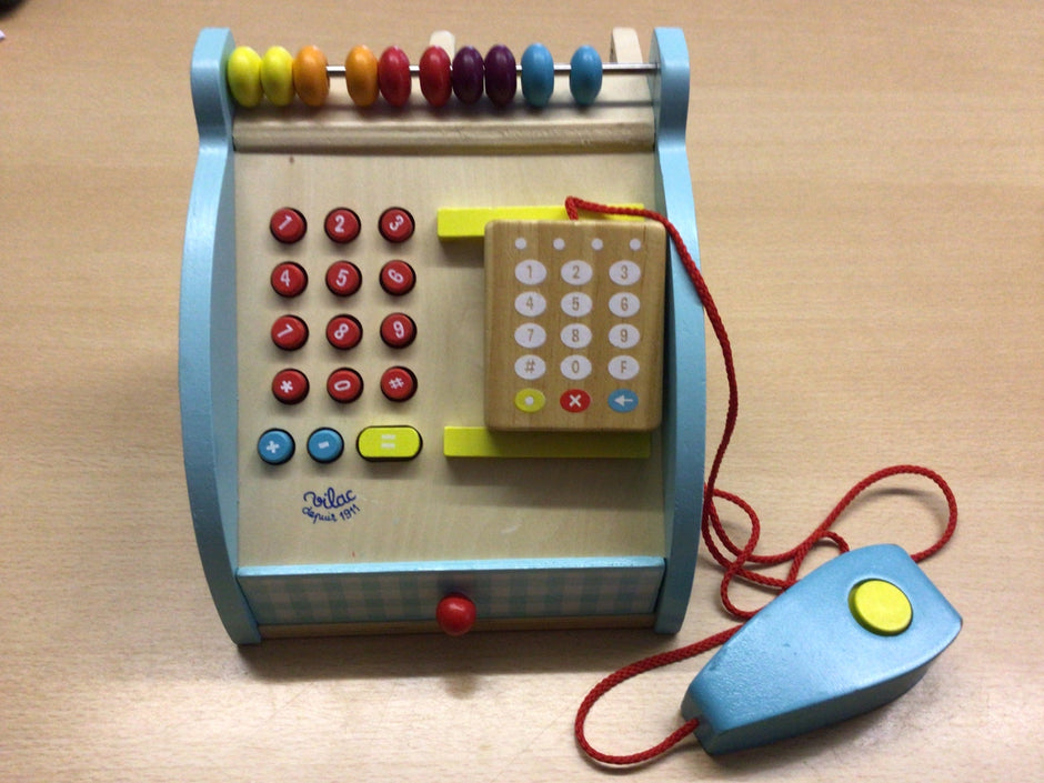 Vilac Spielzeugkasse Bunt