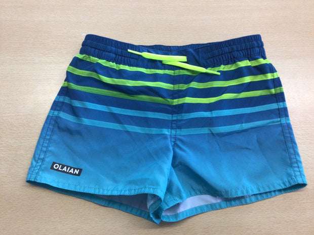 OLAIAN Bade-Shorts 104/110 Blau, grün, hellblau
