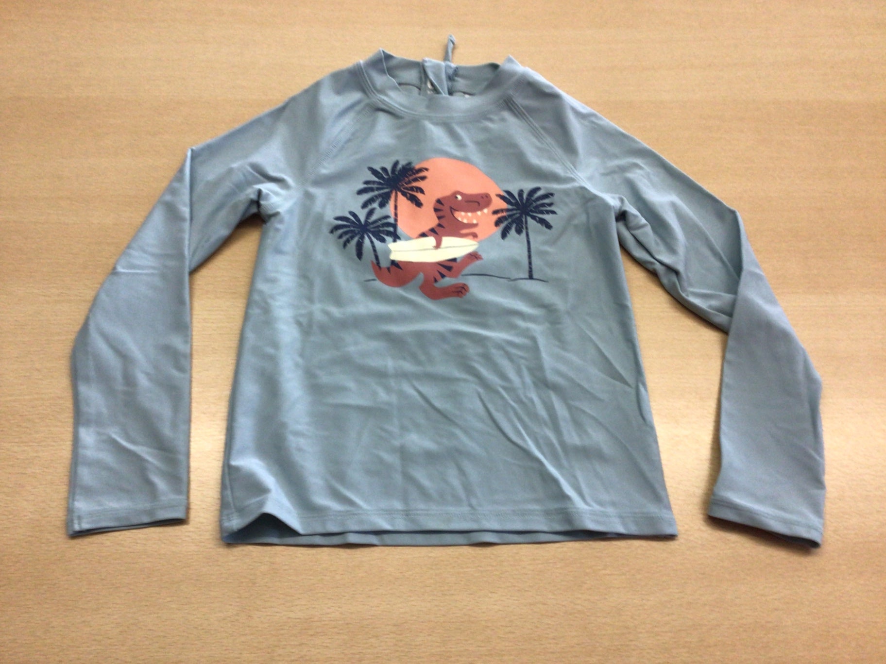 Unbekannt Badeshirt Grün