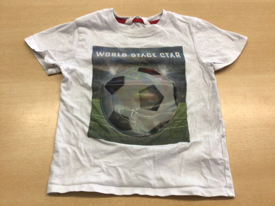T-Shirt 110/116 Weiß