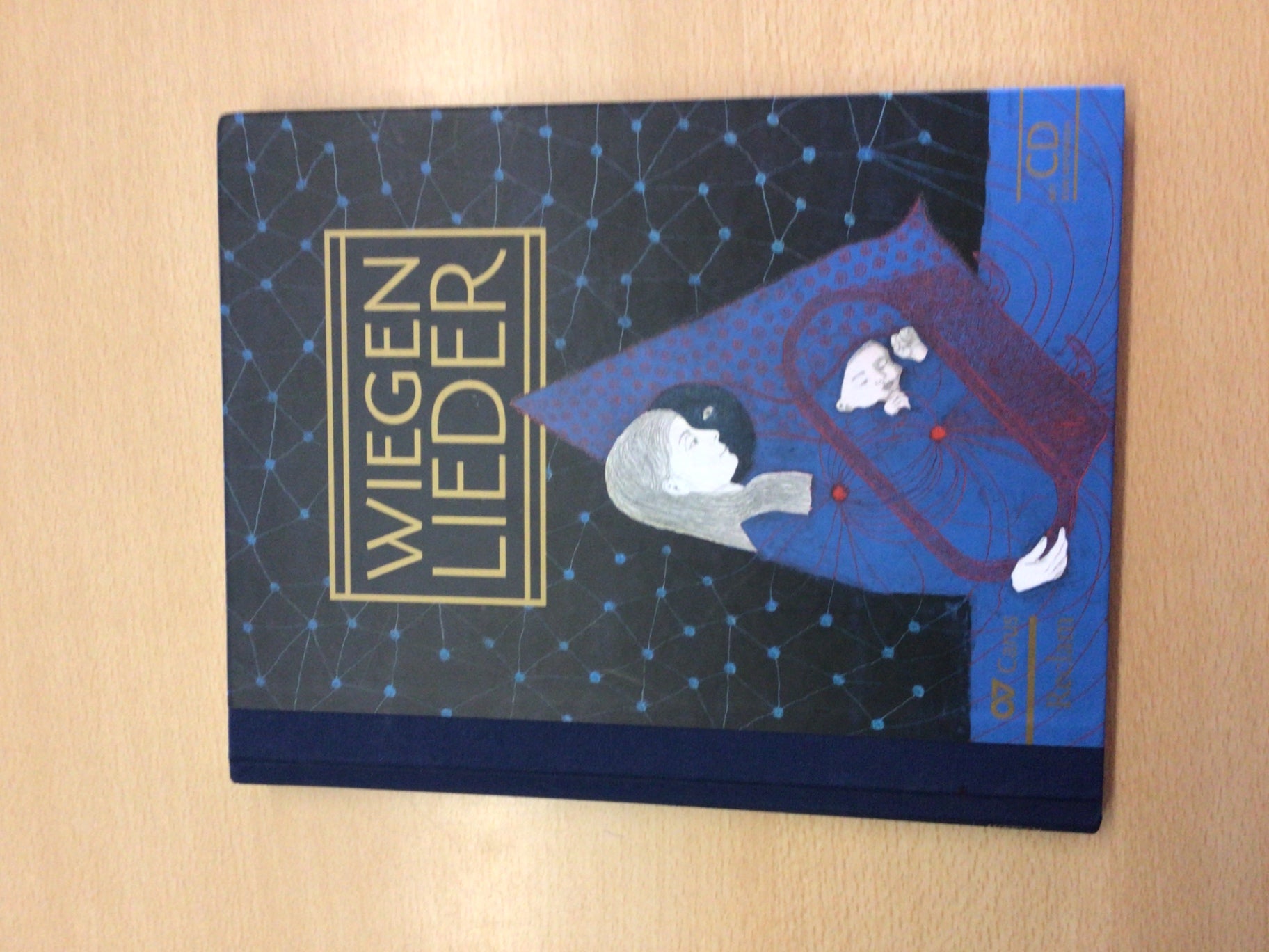 Reclam Buch Wiegenlieder mit CD Blau