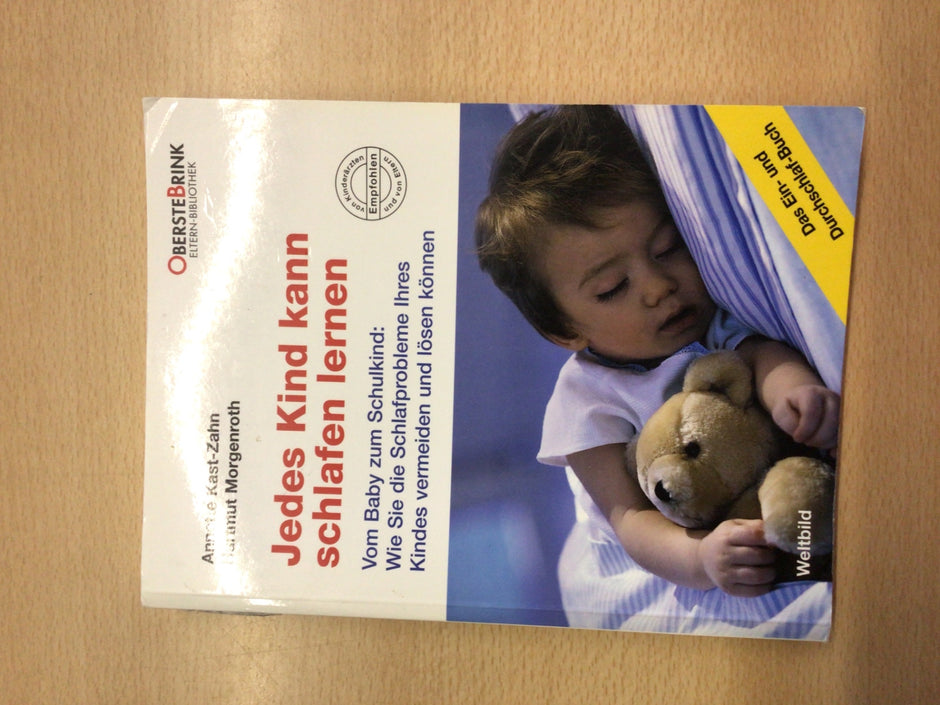 Buch Jedes Kind kann schlafen lernen weiß