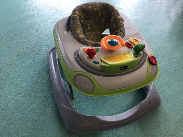 Chicco Lauflernwagen Grün, Grau, Orange, Rot, Schwarz, Gelb, Blau, Dunkelbraun