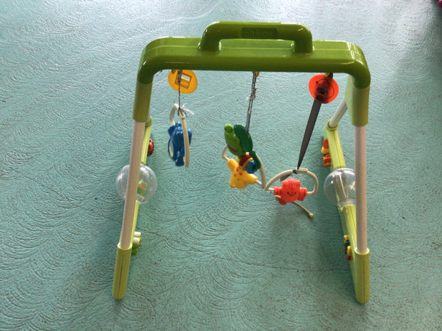  Spielbogen Grün, Weiß, Gelb, Blau, Rot, Grau