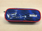 Scout Etui Blau, Schwarz, Rot, Weiß