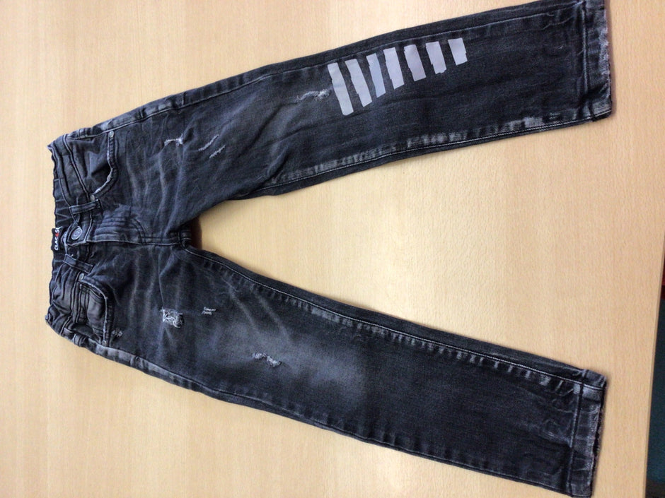Jeans 116/122 Schwarz