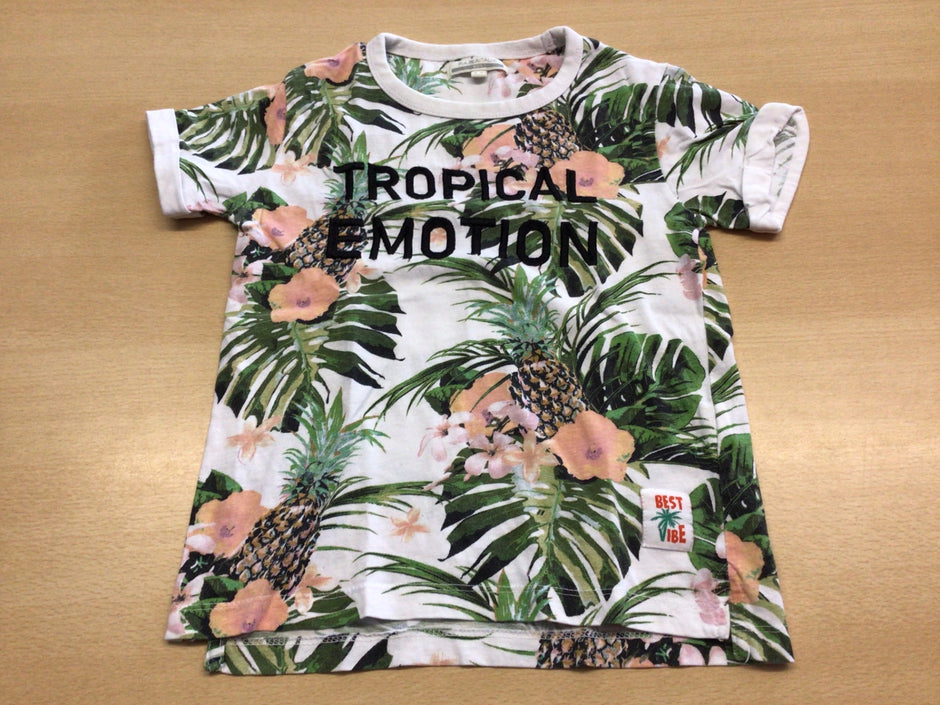 Best Vibe T-Shirt 104/110 Weiß