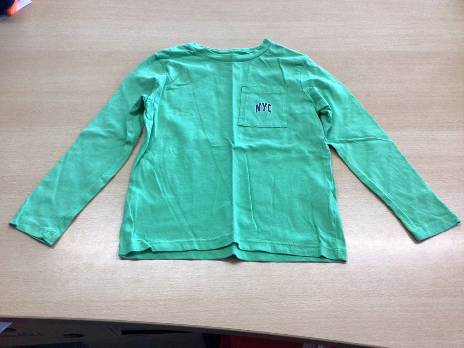 Langarmshirt 110/116 Türkis