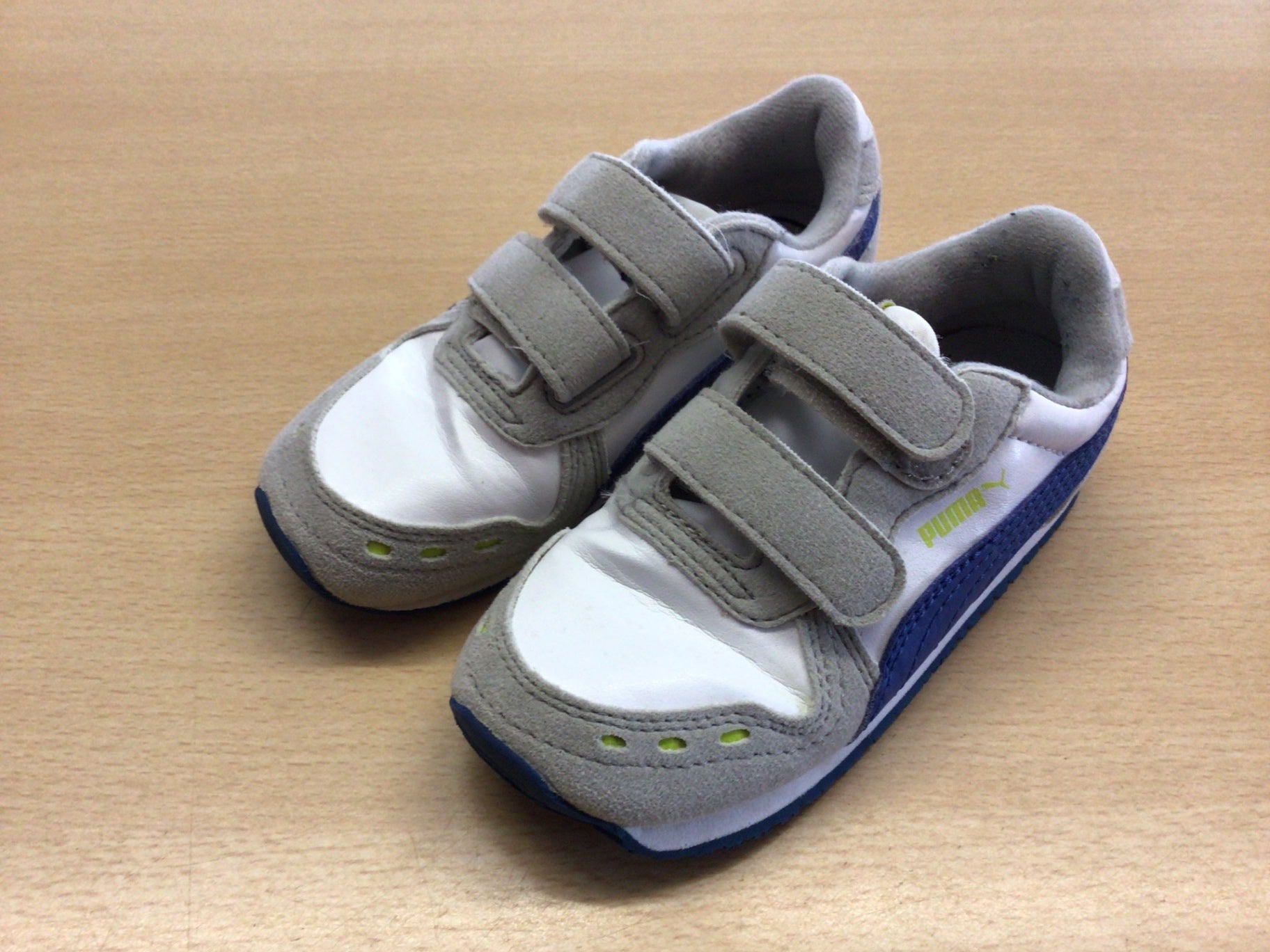 Puma Sneaker 25 Weiß, Grau, Blau