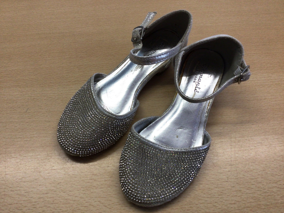  Mädchenschuhe Silber