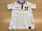 Nazareno Gabriele Poloshirt 122 Weiß, Blau, Rot