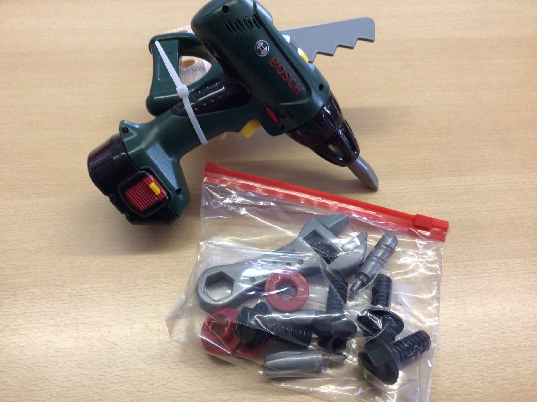 Bosch Werkzeug-Set Grün, Schwarz, Rot, Silbern