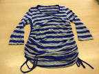 Umstands-Shirt S Grau Blau