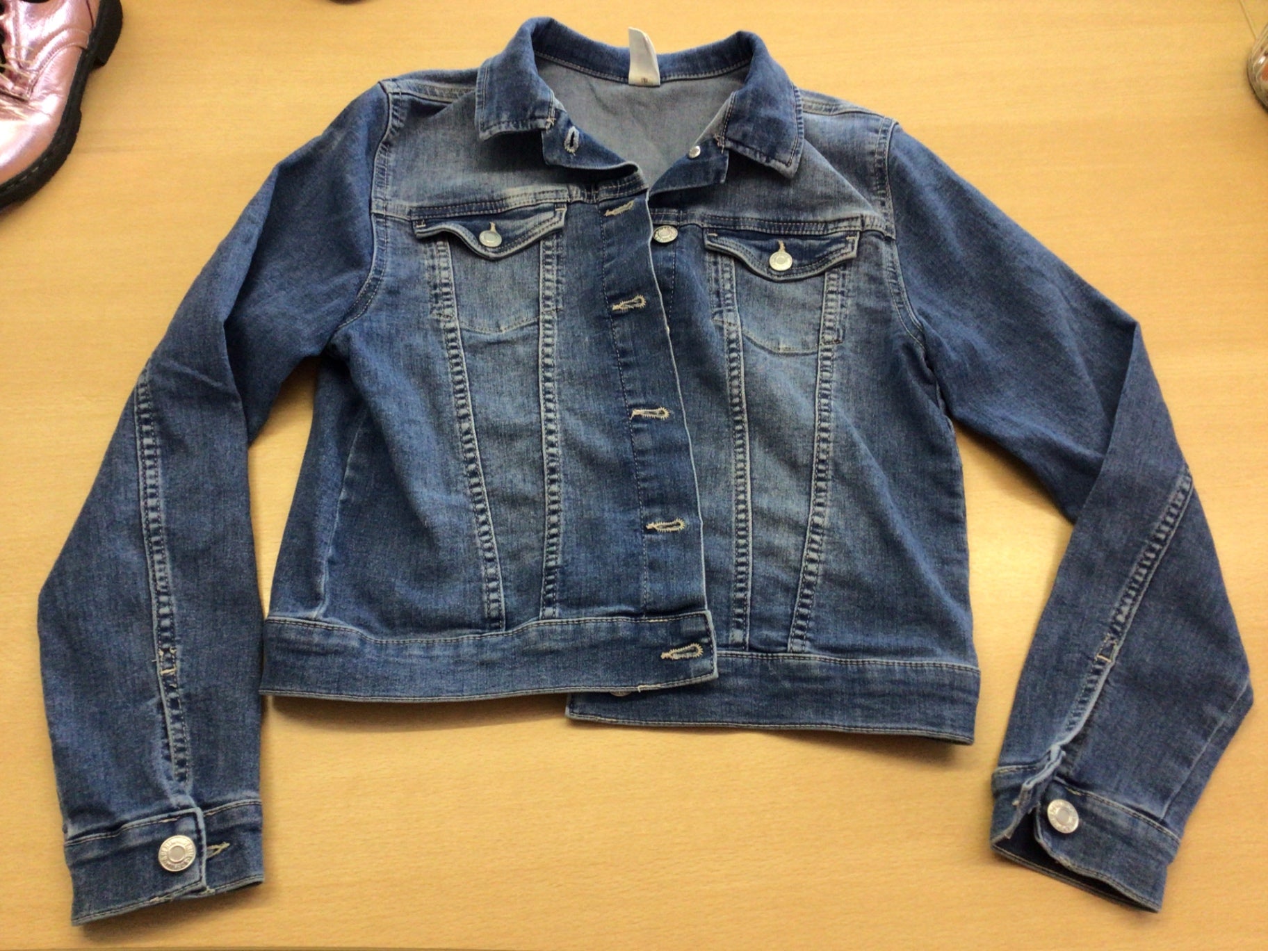 Jeans-Jacke 152 Blau
