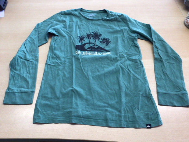 Quiksilver Langarmshirt 164 Türkis
