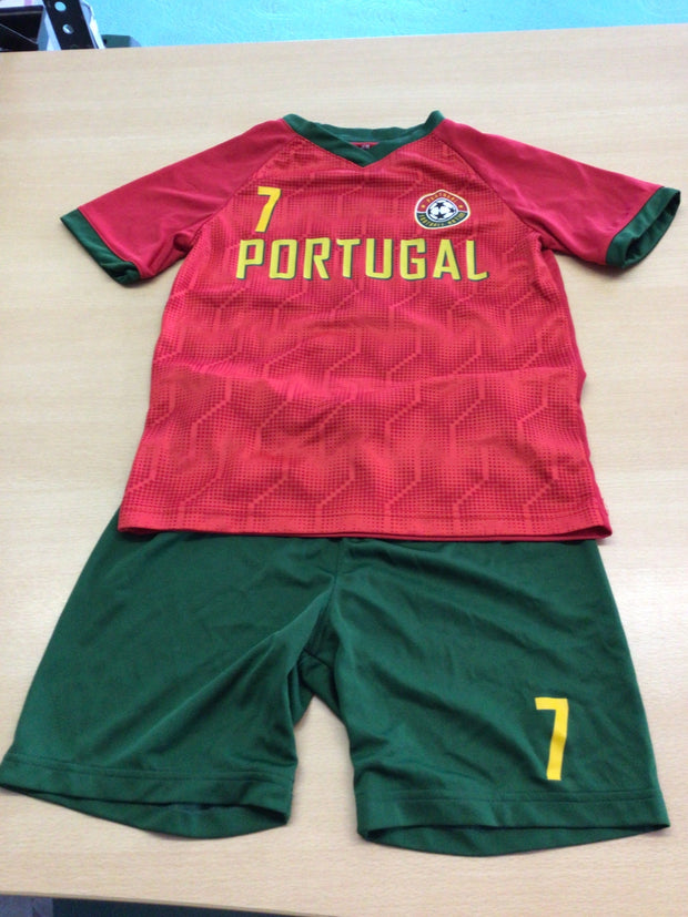  Sport-Trikot 134/140 Rot und Grün