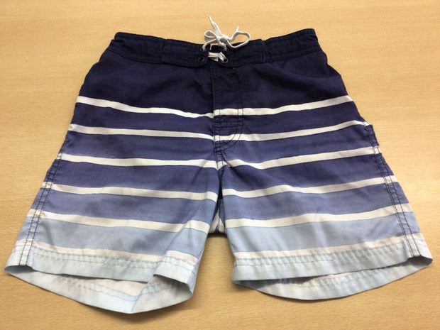  Badeshorts 134/140 Blau, Weiß
