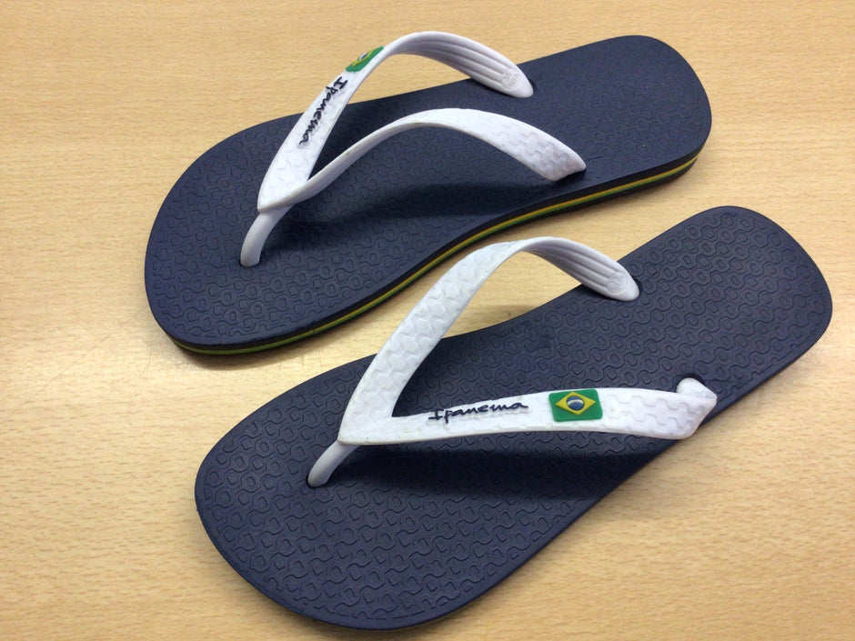 Ipanema Flip-Flops 36/38 Dunkelblau und Weiß